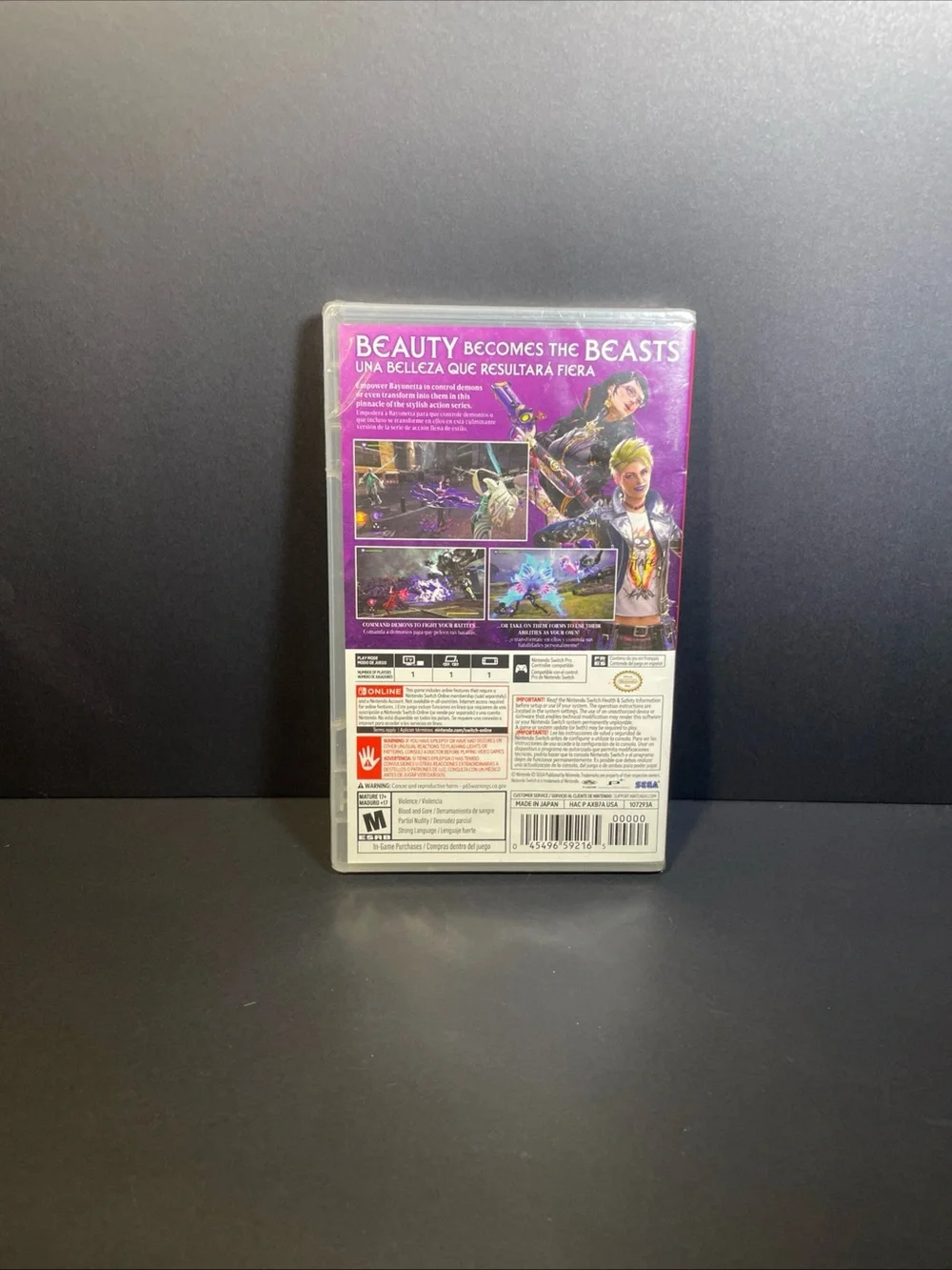 Nintendo Bayonetta - Red Cover sealed